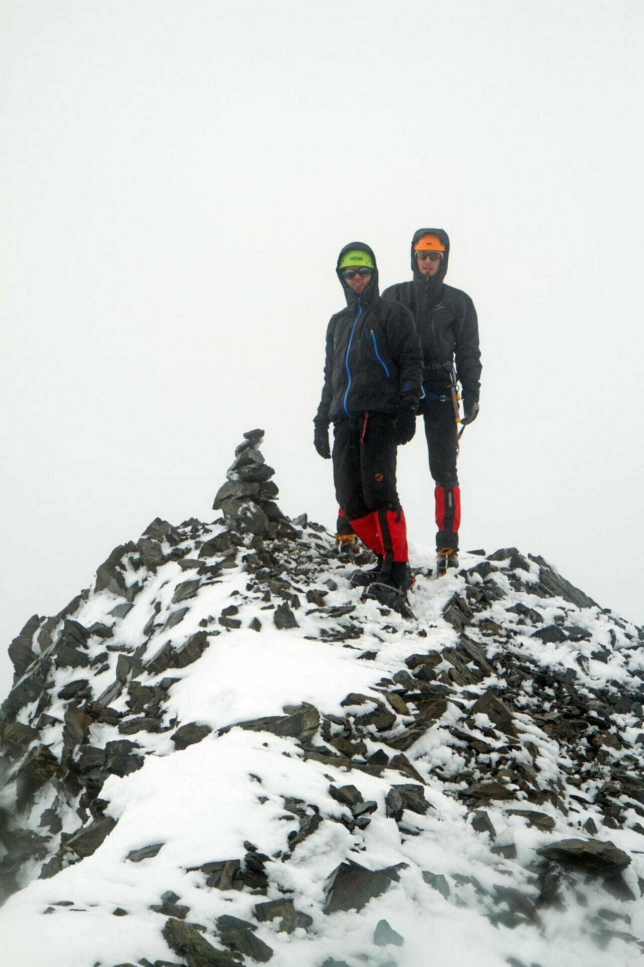 Typisches Feuerlandwetter auf dem Gipfel des Monte Niebla Typisches Feuerlandwetter auf dem Gipfel des Monte Niebla