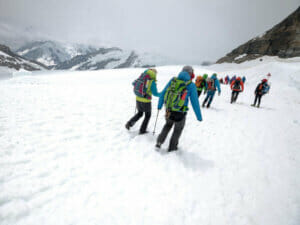 Die Bergfreunde beim Millet Base Camp 2017