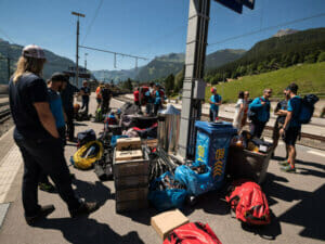 Die Bergfreunde beim Millet Base Camp 2017