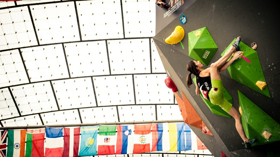 Der Lotus bei der WM in Einsatz. Foto: Mad Rock