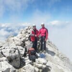 Bergfreund Walter unterwegs in den Dolomiten Bergfreund Walter unterwegs in den Dolomiten