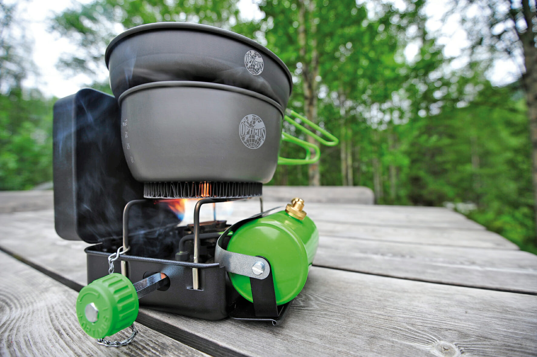 Der Robuste und flexible Optimus - Hiker+ - Mehrstoffkocher