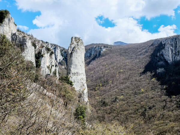Die Vela Draga Schlucht befindet sich im Ucka Nationalpark.