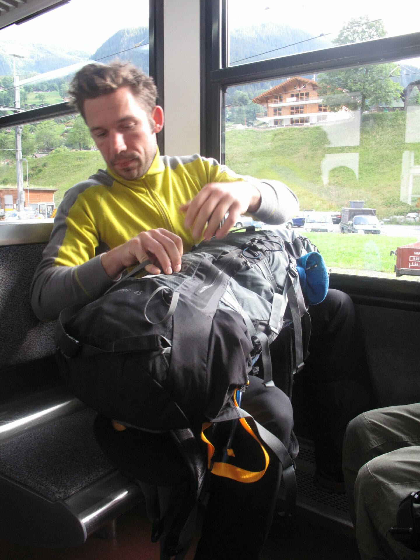 Der Rucksack wäre schon gepackt