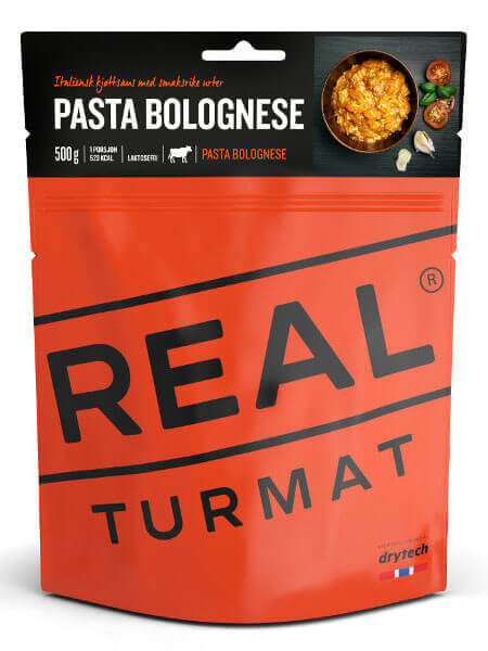Eine Real Turmat Verpackung.