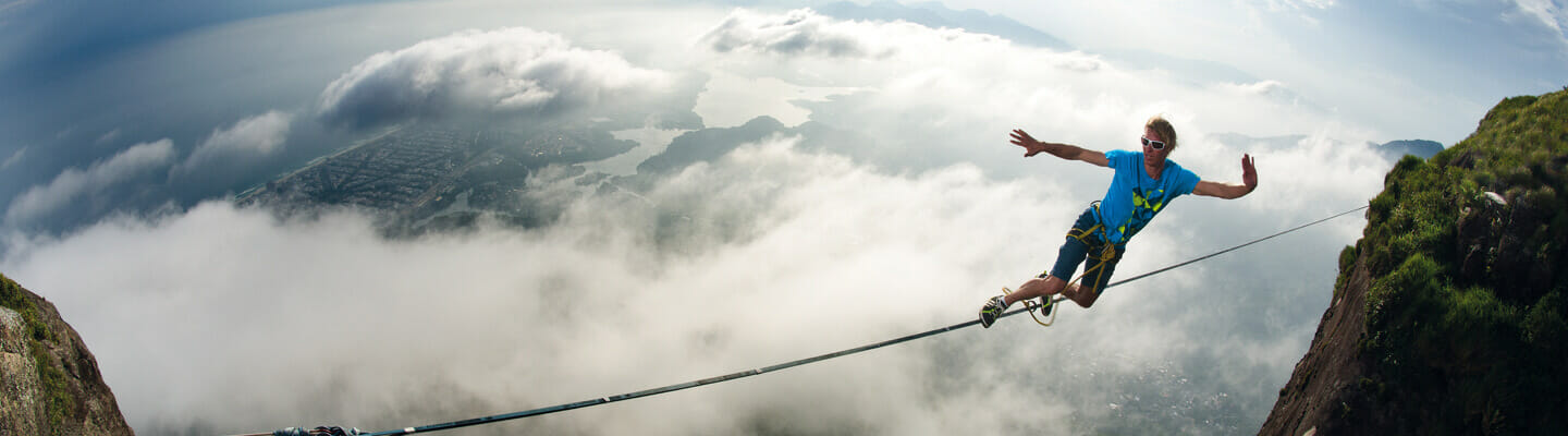 Slackline. Foto: Adidas