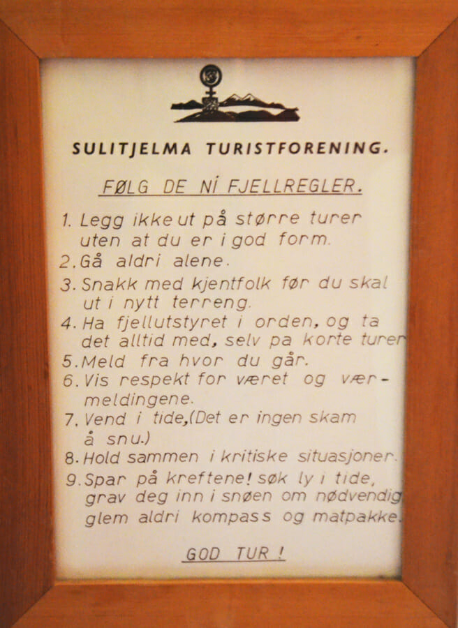 norwegischen Turistforening DNT