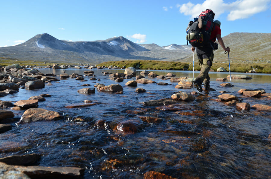 Bergfreund Simon auf seiner Solo-Tour durch Norwegen