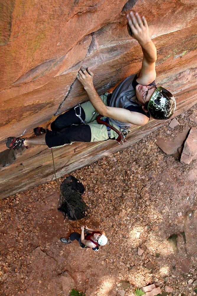 David mit dem Meteor III in Bessenbach Cracks