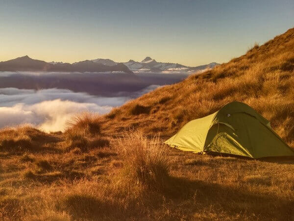 Alpines Camping