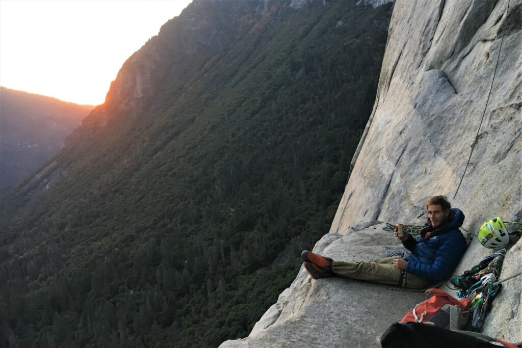 Kleines Päuschen: Biwak an den Heart Ledges am El Capitan.