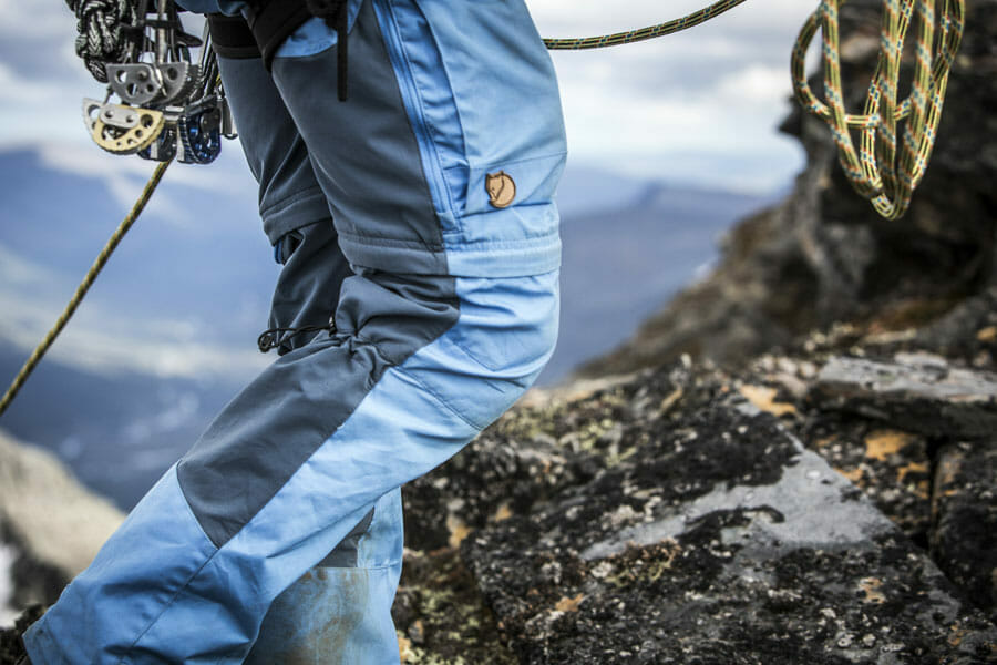 Die Trekkinghose Keb Gaiter von Fjällräven