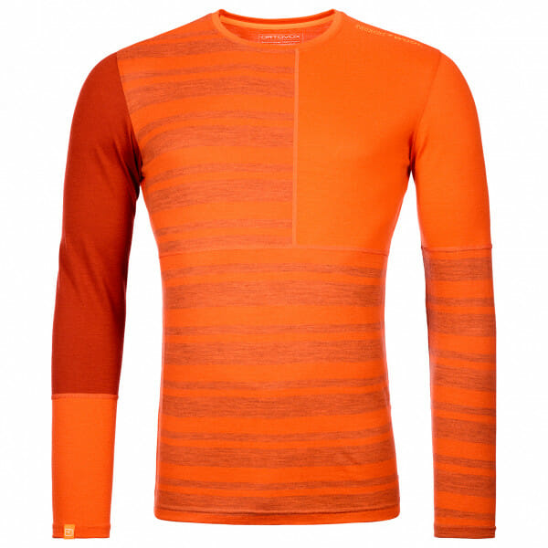 ORTOVOX-185 Rock'N'Wool Long Sleeve - Merinounterwäsche