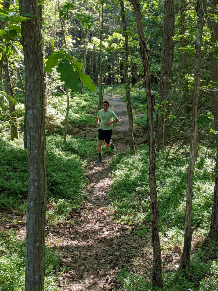 Bergfreund Dominik hat die neue Kollektion direkt auf dem Trail getestet.