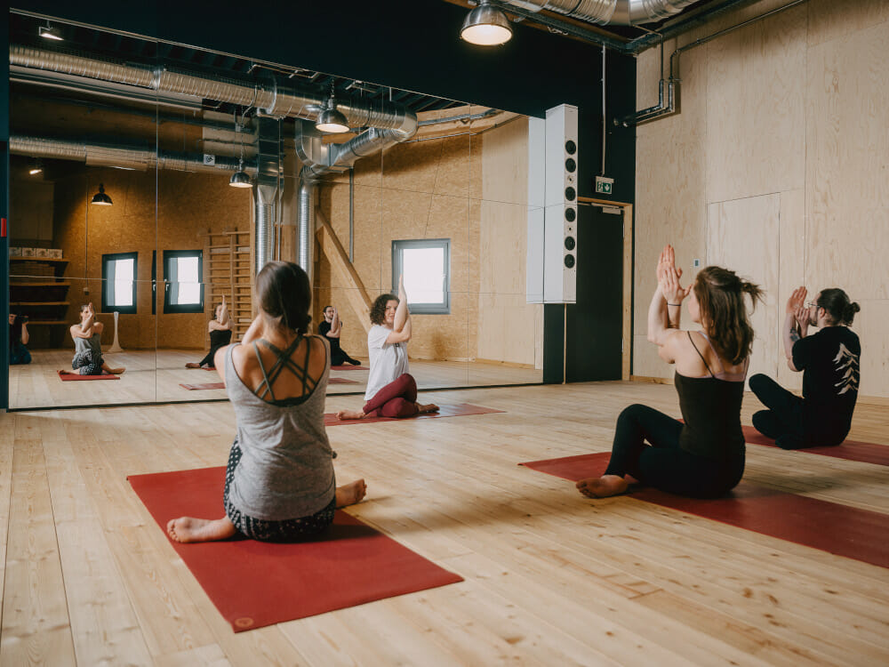 Von Überhang über Yoga bis zum Shared Office haben die Blockhelden Einiges zu bieten.