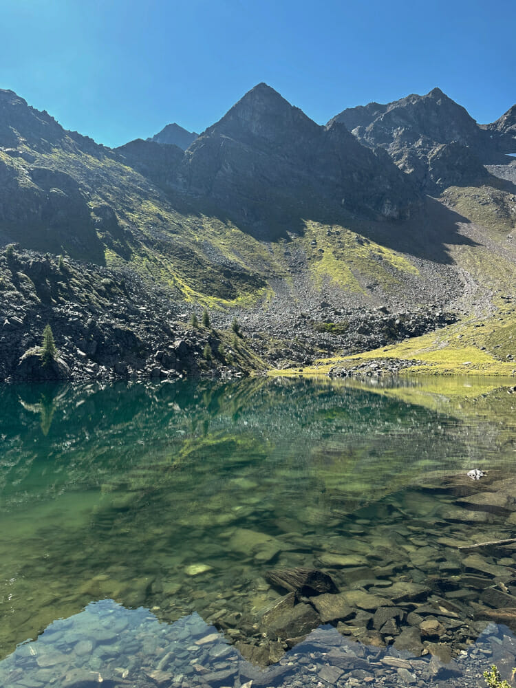 Der Krummersee bietet viel Ruhe.
Bild: Angela Neururer