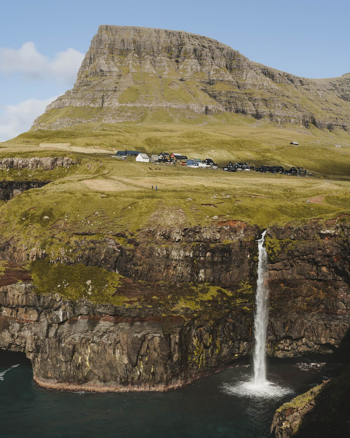 Múlafossur Wasserfall