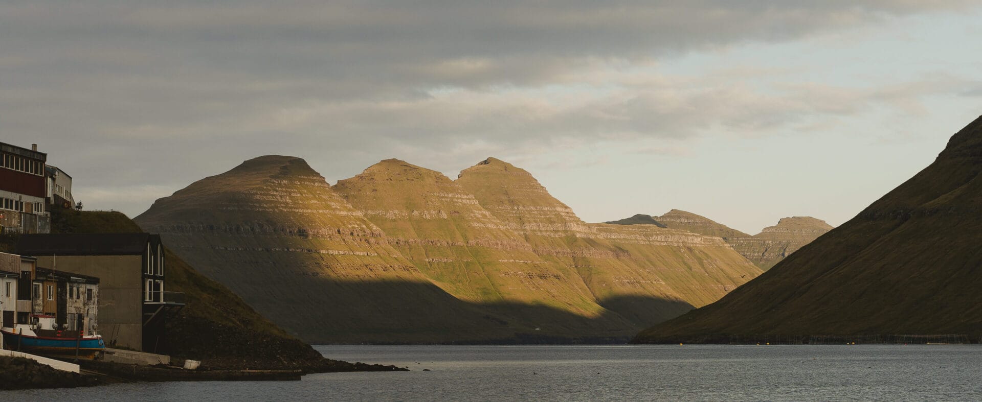 Bucht vor Kalsoy Färöer Inseln