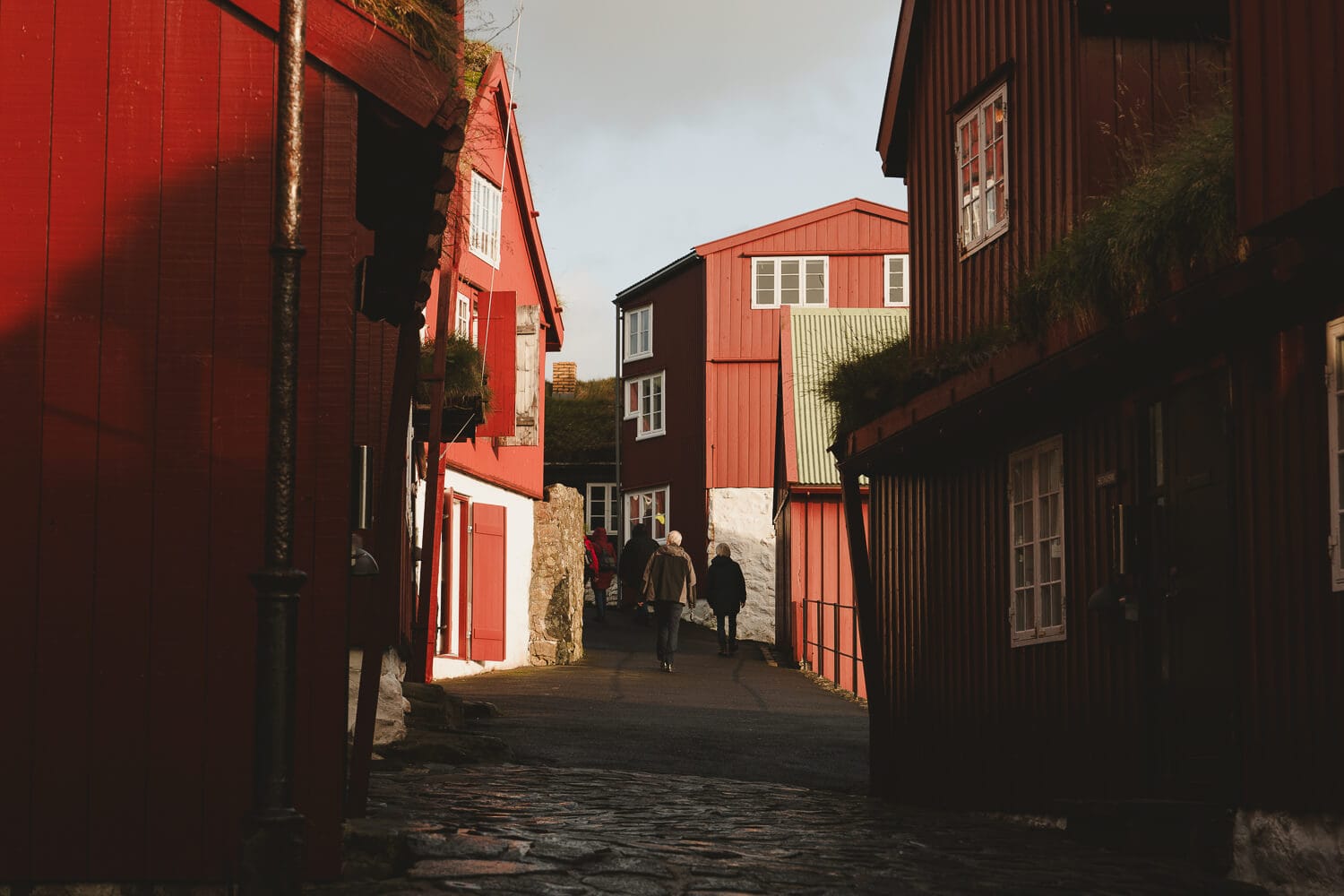 Enge Gasse in Torshavn