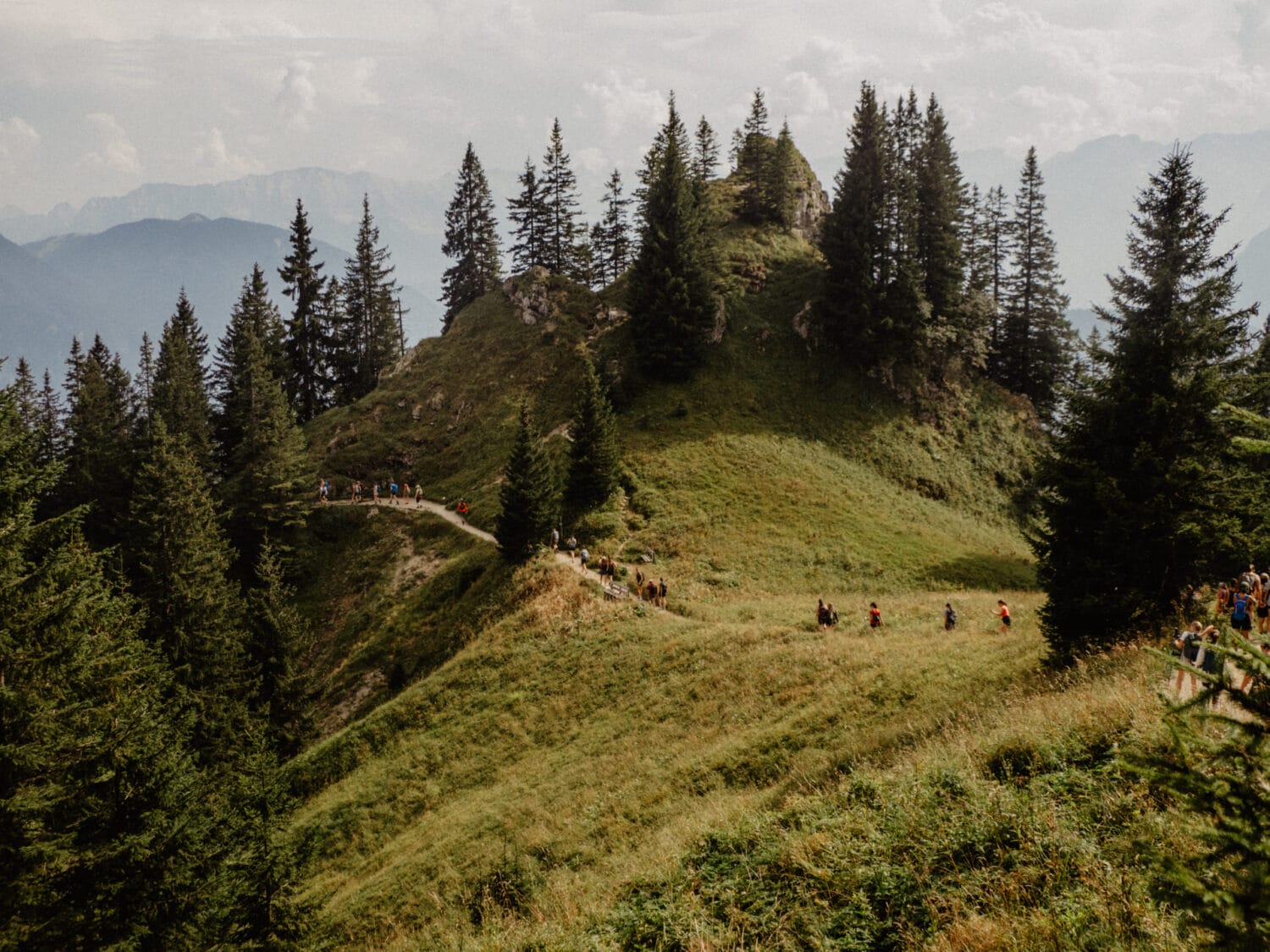Wanderung auf den Laber Hauptgipfel