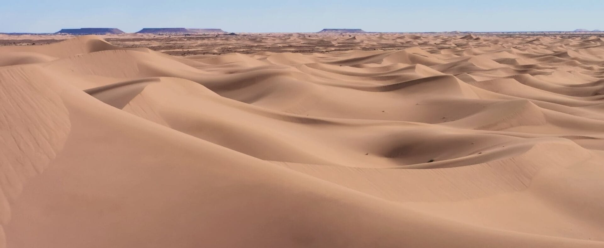 hügelige und weite Dünenlandschaft