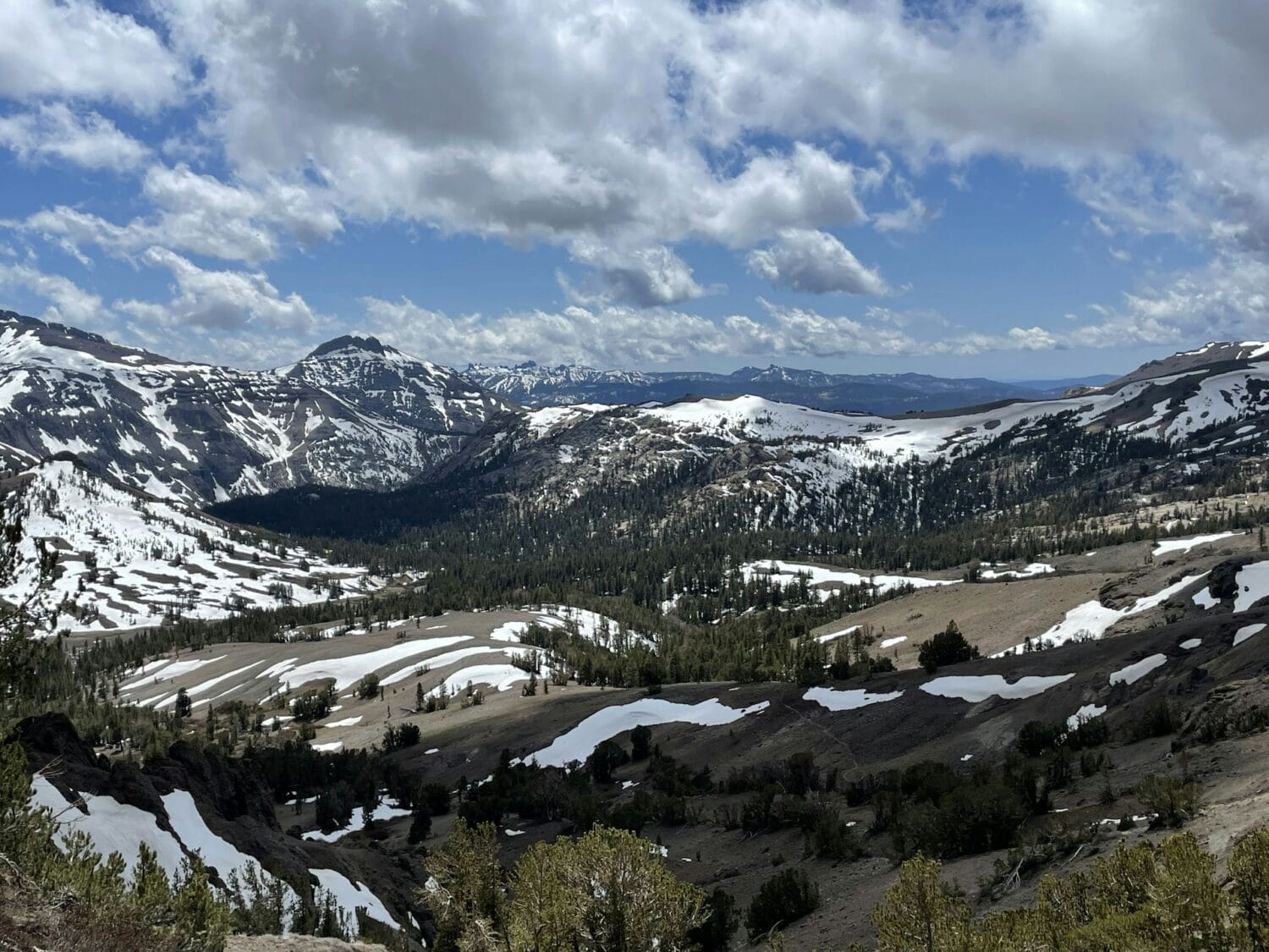 Sonora Pass in der Sierra Nevada