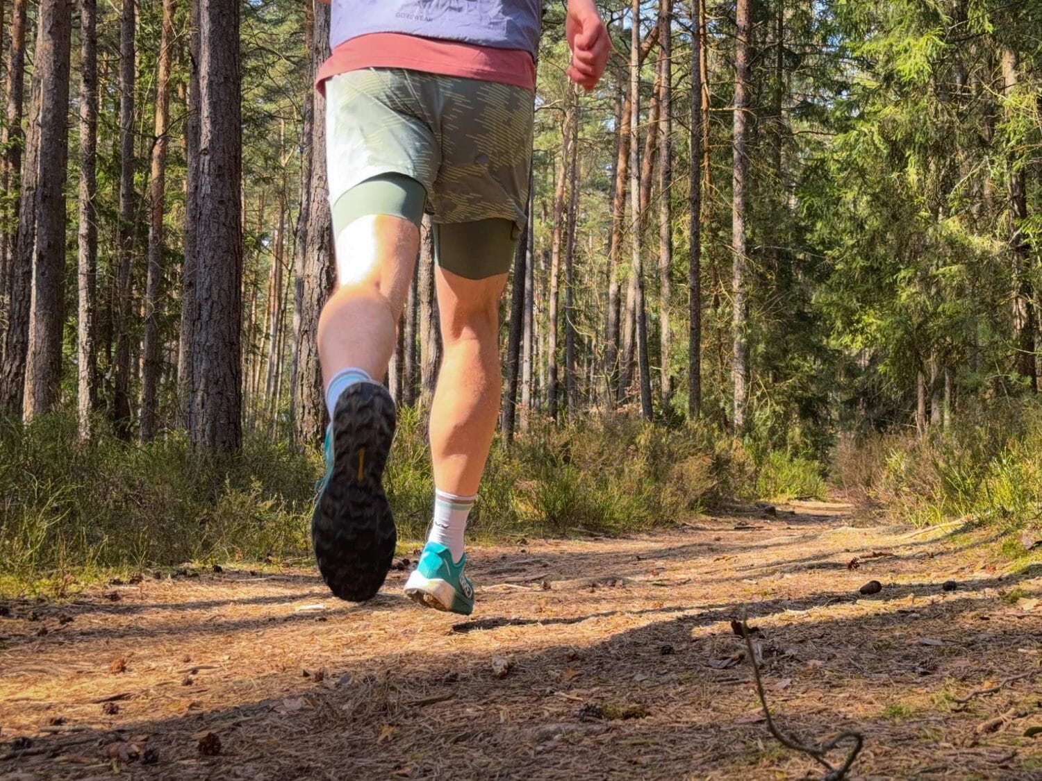 Supination in der Luft.