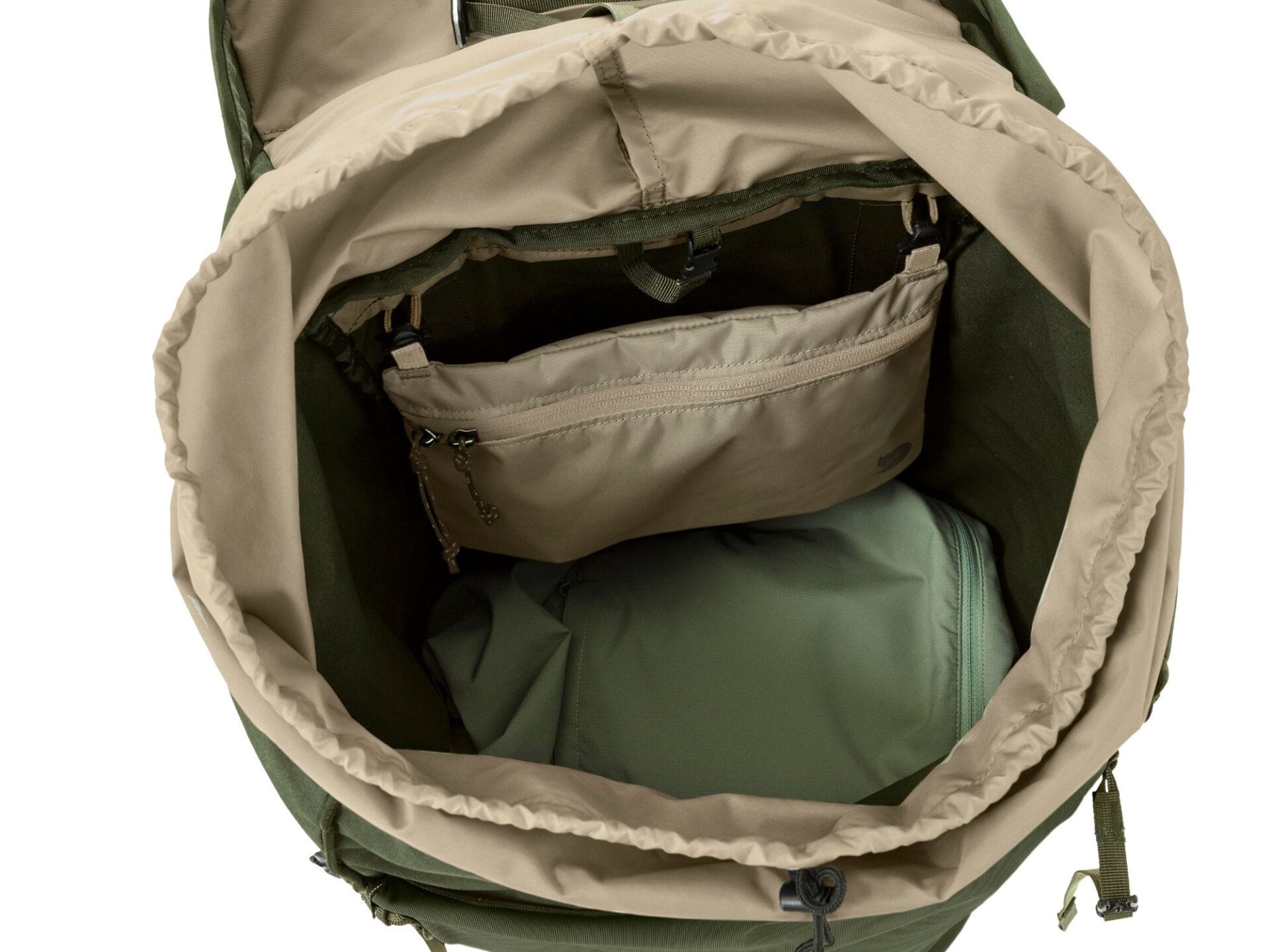Blick in den Fjällräven Kajka X‑Lätt 45.
