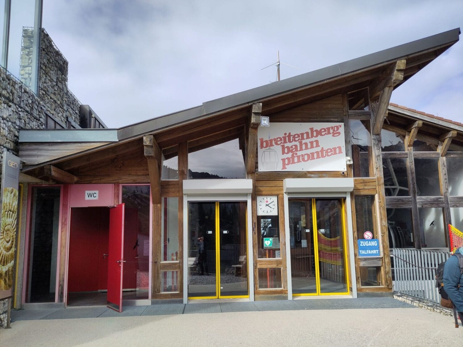 Bergstation der Breitenbergbahn