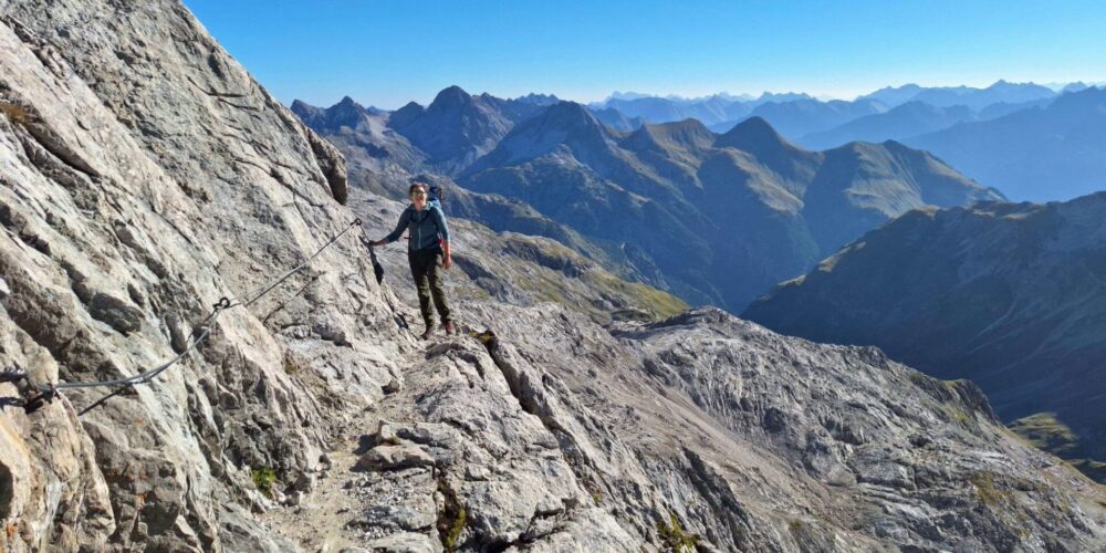 Lisa auf dem Heilbronner Höhenweg