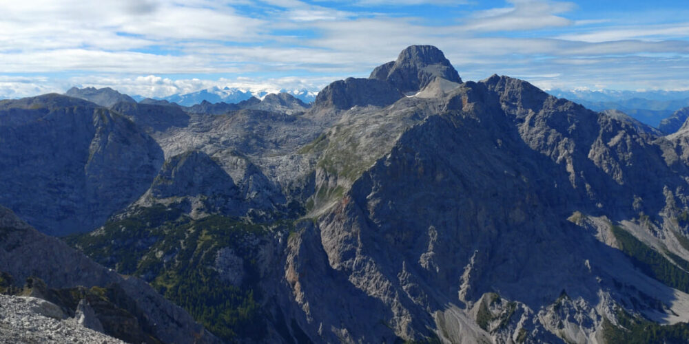 Der Gipfel des Watzmann bietet eine tollen Ausblick.