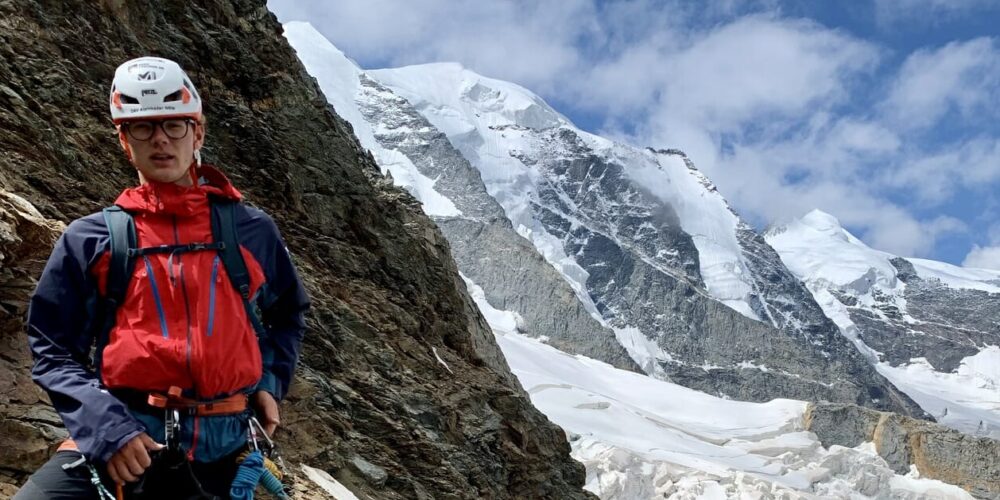 Aufstieg zum Piz Bernina
