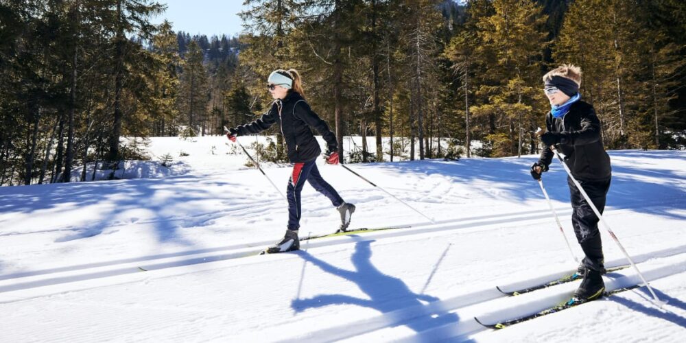 Langlauf lernen ist nicht kompliziert. Foto: Lingham Jr.