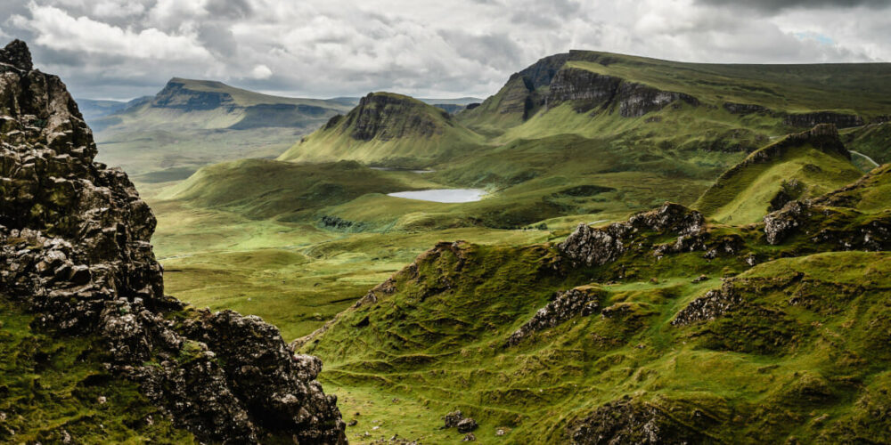 Die Natur Schottlands bietet viele atemberaubende Landschaften.