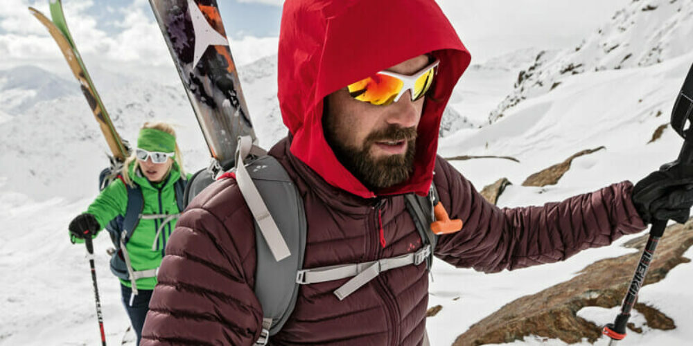 Winterzeit Daunenjacke. Foto: Vaude