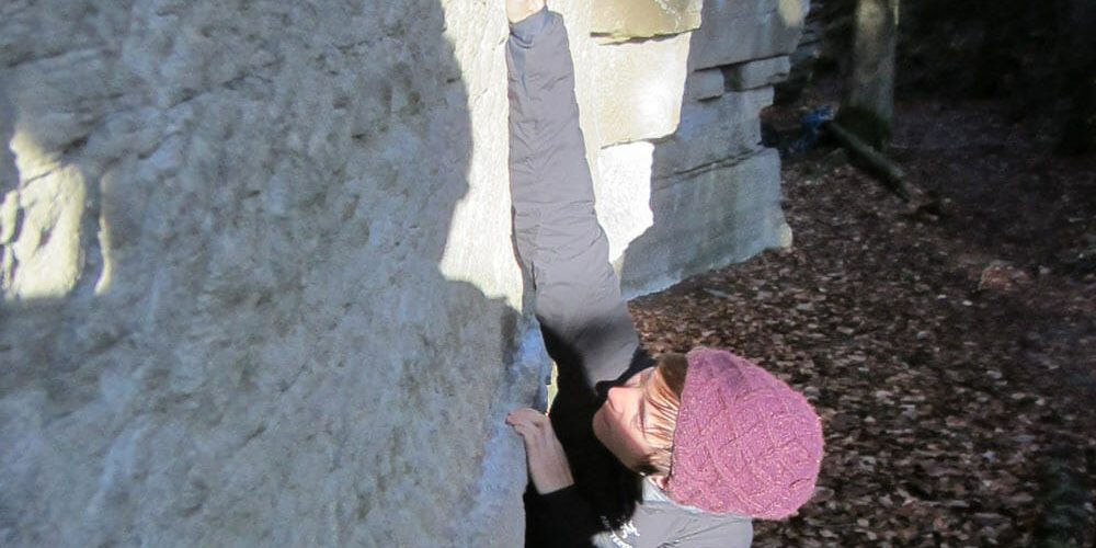 Bewegungsfreiheit beim Bouldern